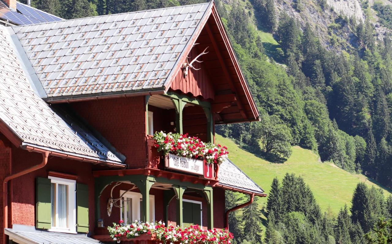 Cafe Pension Zum Jaeger Buchboden Kültér fotó